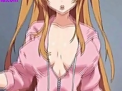 An Animated Girl With Large Breasts Engages In Rough Sex With A Well-endowed Man In Anime-inspired Adult Content