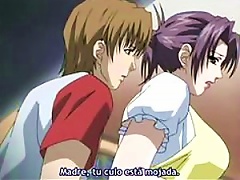 A Beautiful Adult Anime Woman Receives Oral And Penetrative Sex From Two Men - Hentai Threesome