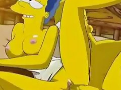 Marge And Homer Have Sex In A Cabin In The Woods
