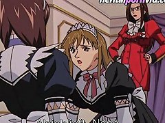 Hentai Maids Indulge In Lesbian Dirty Desires