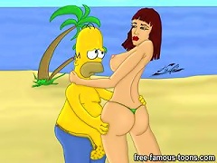 Homer And His Family Engage In Sexual Activity